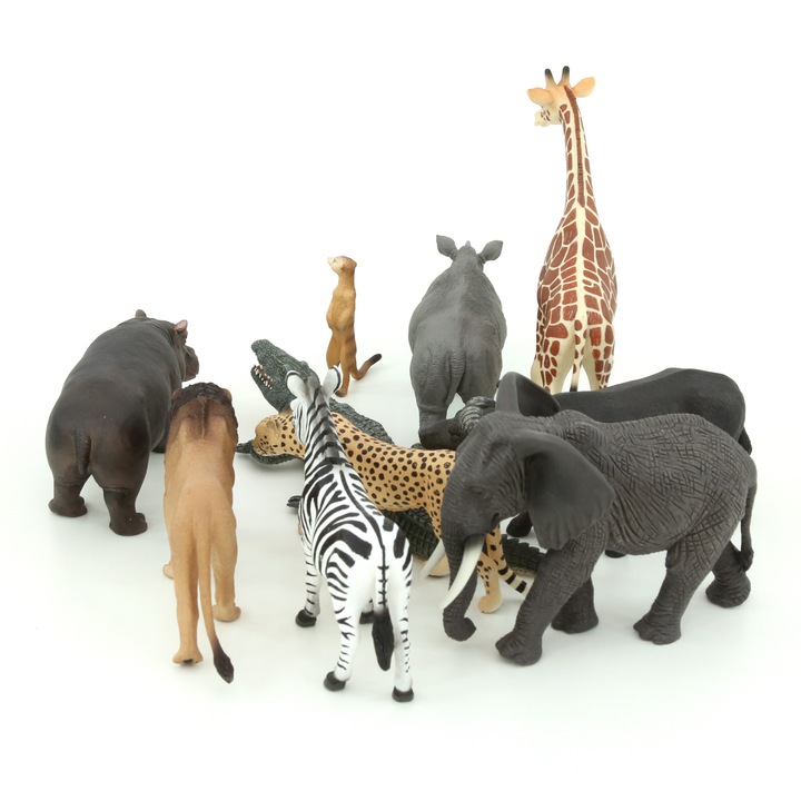 Set Animale Africane din 10 piese