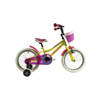 Bicicleta Copii Dhs 1602 - 16 Inch, Galben Bicicleta Copii Dhs 1602 - 16 Inch, Galben