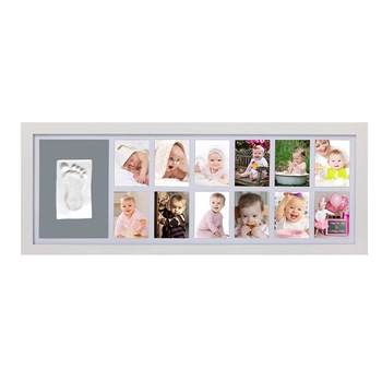 Kit rama foto amprenta mulaj manuta sau piciorus Baby's First Year, Adora, alb Kit rama foto amprenta mulaj manuta sau piciorus Baby's First Year, Adora, alb