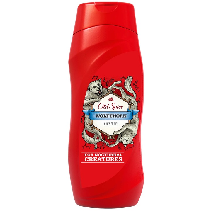 Old Spice Wolfthorn tusfürdő, 250 ml
