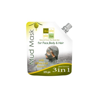 Masca din namol 3 in 1 Beauty Secrets 325 g cu extract de frunze de maslin Masca din namol 3 in 1 Beauty Secrets 325 g cu extract de frunze de maslin