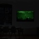Tablou VarioView MoonLight Fosforescent Luminos in Urban Orase Cladirea Empire State noaptea, 30 x 45 cm