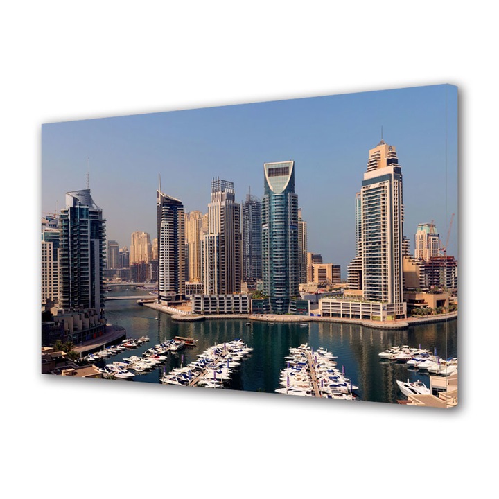 Tablou VarioView MoonLight Fosforescent Luminos in Urban Orase Super structuri urbane, 20 x 30 cm