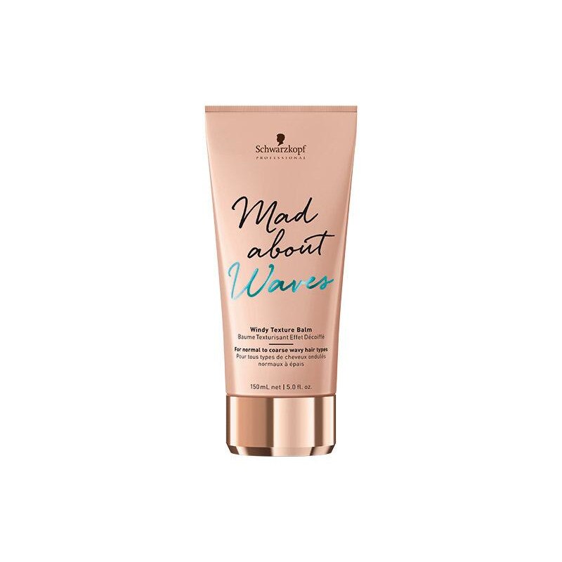 Crema texturizanta pentru par ondulat Schwarzkopf Mad about Waves Windy texture balm 150ml