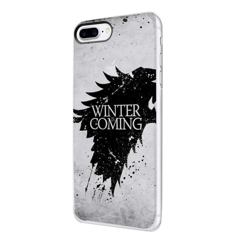 Husa Silicon, Transparent, Ultra Slim 0.3MM, Winter Is Coming, Apple iPhone 7 Plus / 8 Plus