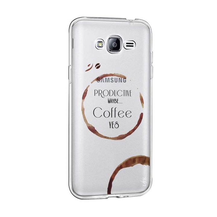 Силиконов калъф, Прозрачен, Слим, Кафе, Huawei MATE 10