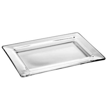 Platou pentru servit din sticla temperata VIDIVIL colectia RIALTO 24x18xh2,5cm Platou pentru servit din sticla temperata VIDIVIL colectia RIALTO 24x18xh2,5cm