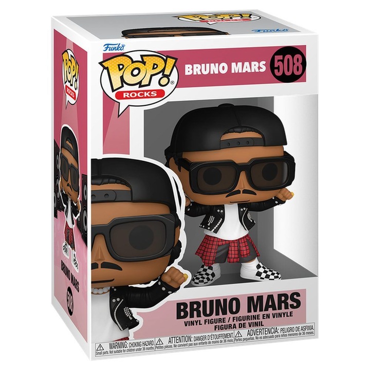Фигурка Funko Pop! Rocks: Bruno Mars #508