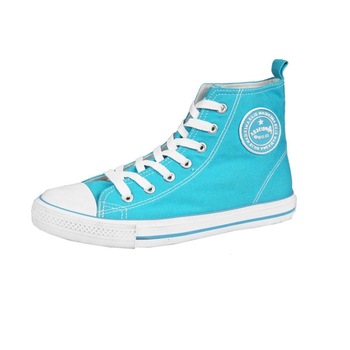 Bascheti din panza pentru copii American Club 361/15T, Turcoaz Bascheti din panza pentru copii American Club 361/15T, Turcoaz