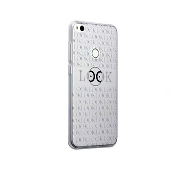 Husa Silicon, Transparent, Ultra Slim 0.3MM, Look At Me, Huawei P9 Lite 2017 Husa Silicon, Transparent, Ultra Slim 0.3MM, Look At Me, Huawei P9 Lite 2017