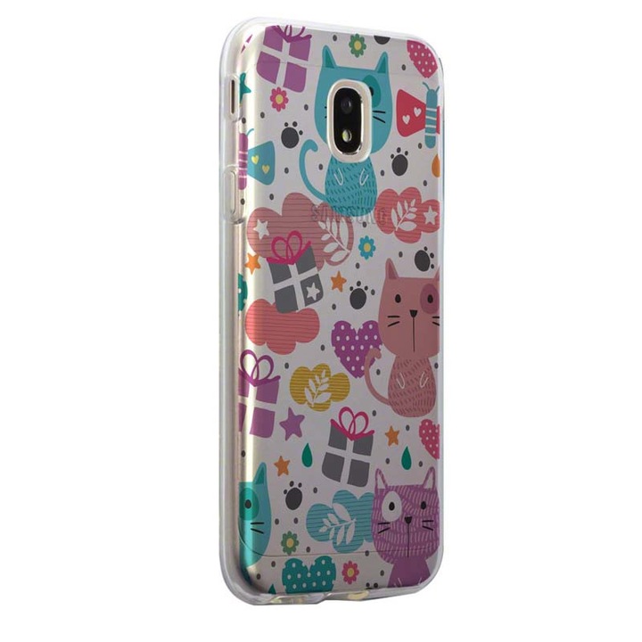 Szilikon védõtok, Cicás, Huawei Honor 5X / GR5