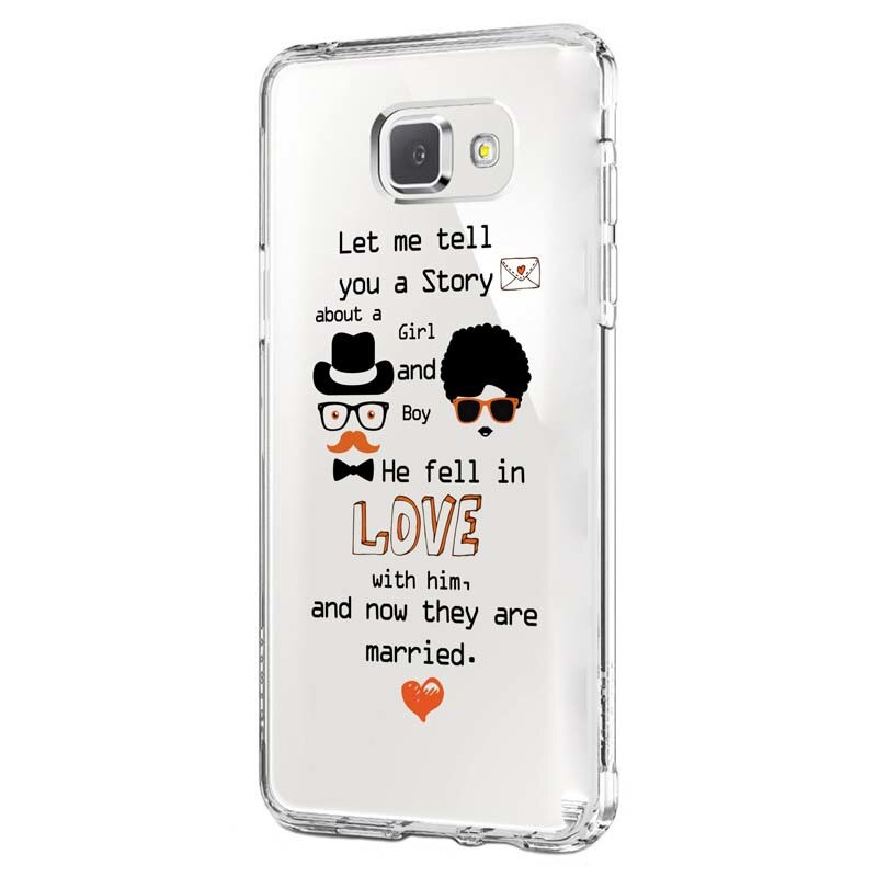 Husa Silicon, Transparent, Ultra Slim 0.3MM, Married, Samsung Galaxy A5 2017