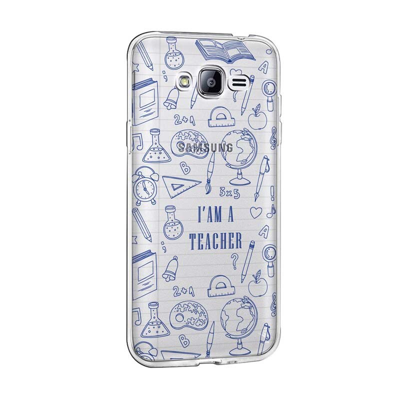 Husa Silicon, Transparent, Ultra Slim 0.3MM, School, Samsung Galaxy A3