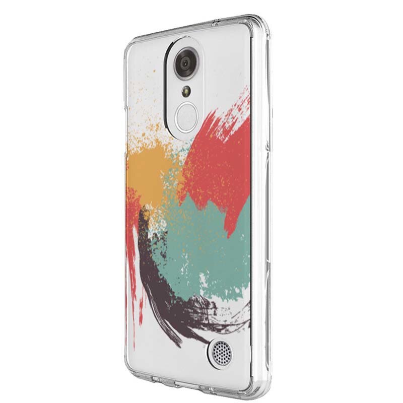 Husa Silicon, Transparent, Slim, Painting, LG G7 ThinQ