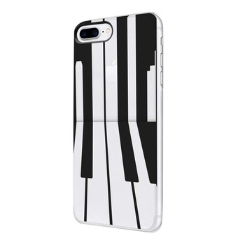 Husa Silicon, Transparent, Ultra Slim 0.3MM, Piano, Apple iPhone 7 Plus / 8 Plus Husa Silicon, Transparent, Ultra Slim 0.3MM, Piano, Apple iPhone 7 Plus / 8 Plus