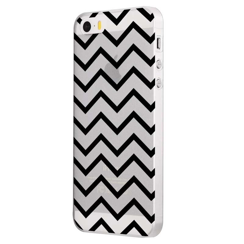 Husa Silicon, Transparent, Slim, Zebra Line, Xiaomi Redmi Note 5A