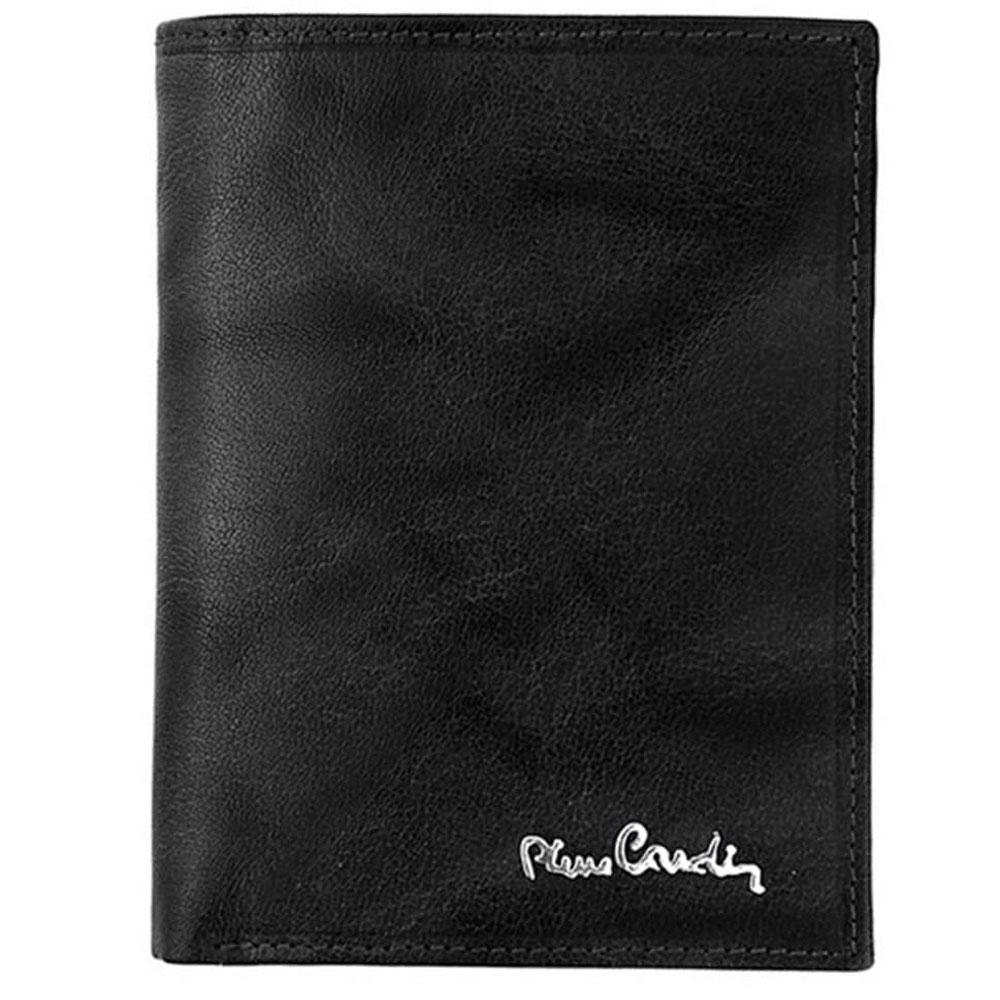 Portofel barbati din piele naturala Pierre Cardin GPB369 cu Protectie RFID-Negru