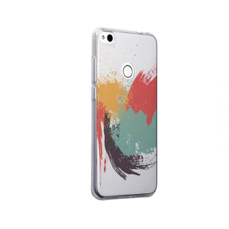 Husa Silicon, Transparent, Slim, Painting, Xiaomi Mi Max