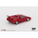 Lamborghini Countach 25th Anniversary Red 1988 1:64-es méretarányú Mini GT modellezőautó (MGT01192-L)