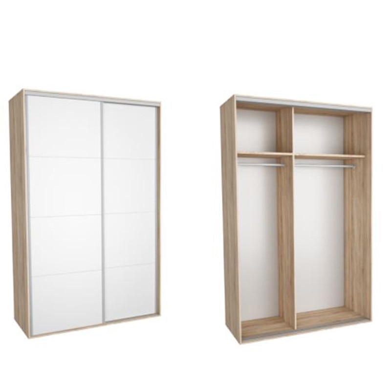 Dressing Kadir 150 1A Front Alb, Genarom, 150 x 242 x x67 cm