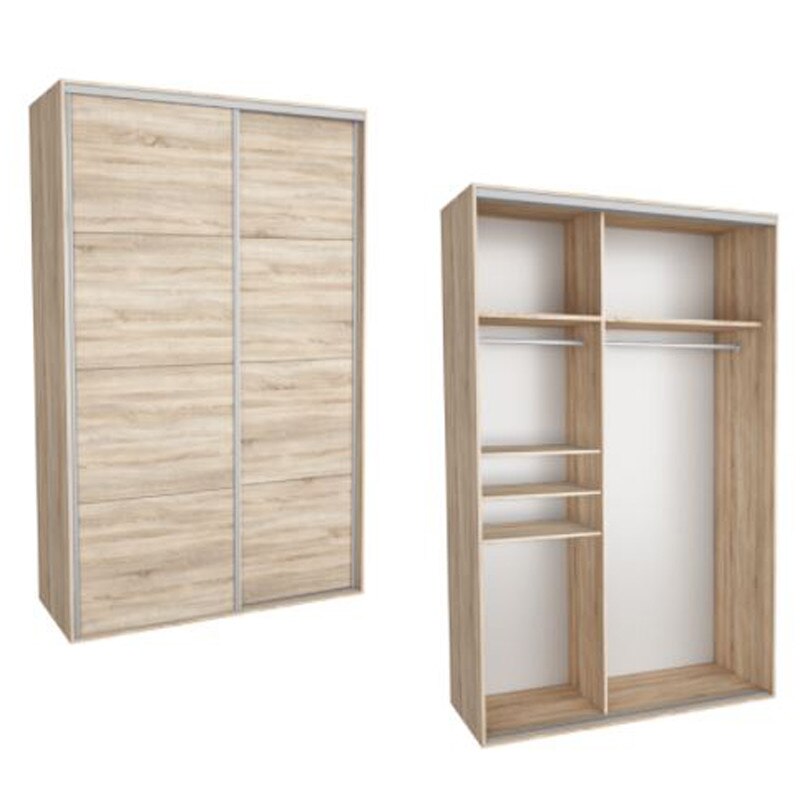 Dressing Kadir 150 2A Front Stejar Sonoma, Genarom, 150 x 242 x 67 cm