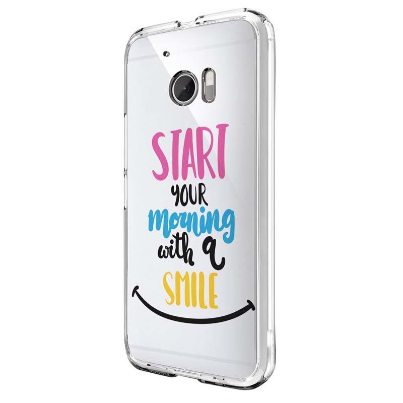 Husa Silicon, Transparent, Slim, Smile At Morning, Xiaomi Mi 6X / Mi A2