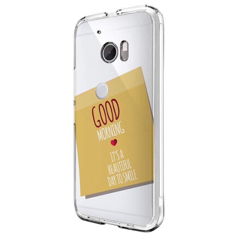 Husa Silicon, Transparent, Slim, Sticker Good Morning, Xiaomi Mi 6X / Mi A2