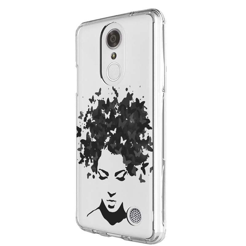Husa Silicon, Transparent, Slim, Woman B&W, Huawei Y7 / Enjoy 7 Plus / Nova Lite Plus 2017