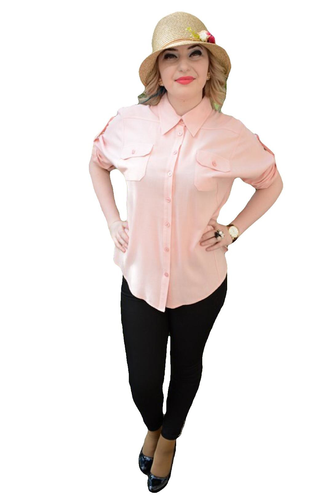 Camasi cu maneca scurta, D&J Exclusive, Plamaniu