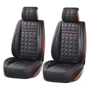 Set huse Scaune Auto Fata 1+1 Universale Flexzon Lux Negru/Rosu Set huse Scaune Auto Fata 1+1 Universale Flexzon Lux Negru/Rosu