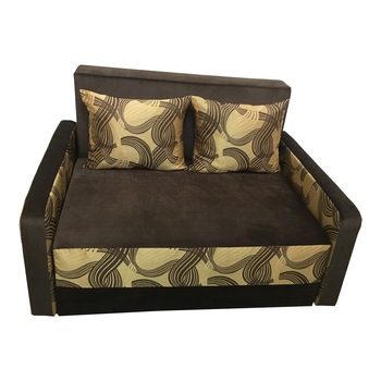 Canapea extensibila Isabel, MobAmbient, Maro, material textil, extensie din plasa de arcuri tip relaxa, cu lada de depozitare, 2 perne incluse, 160x190 cm Canapea extensibila Isabel, MobAmbient, Maro, material textil, extensie din plasa de arcuri tip relaxa, cu lada de depozitare, 2 perne incluse, 160x190 cm