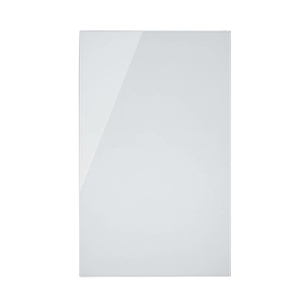 Tabla magnetica sticla, BI-OFFICE, 48x78 cm, alba + 1 marker, 2 magneti, un burete cu suport marker