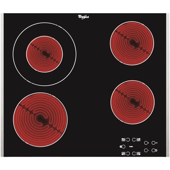 Plita incorporabila Whirlpool AKT8130 BA, 4 zone de gatit, 58 cm, control senzor, Negru Plita incorporabila Whirlpool AKT8130 BA, 4 zone de gatit, 58 cm, control senzor, Negru