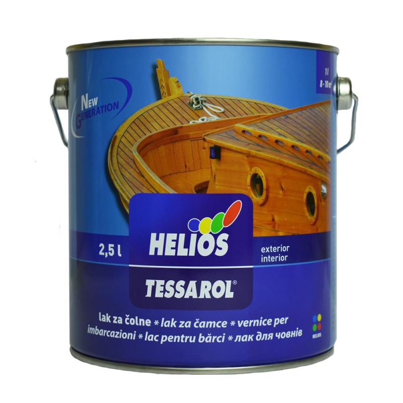 Lac pentru barci lucios, TESSAROL, 2,5L