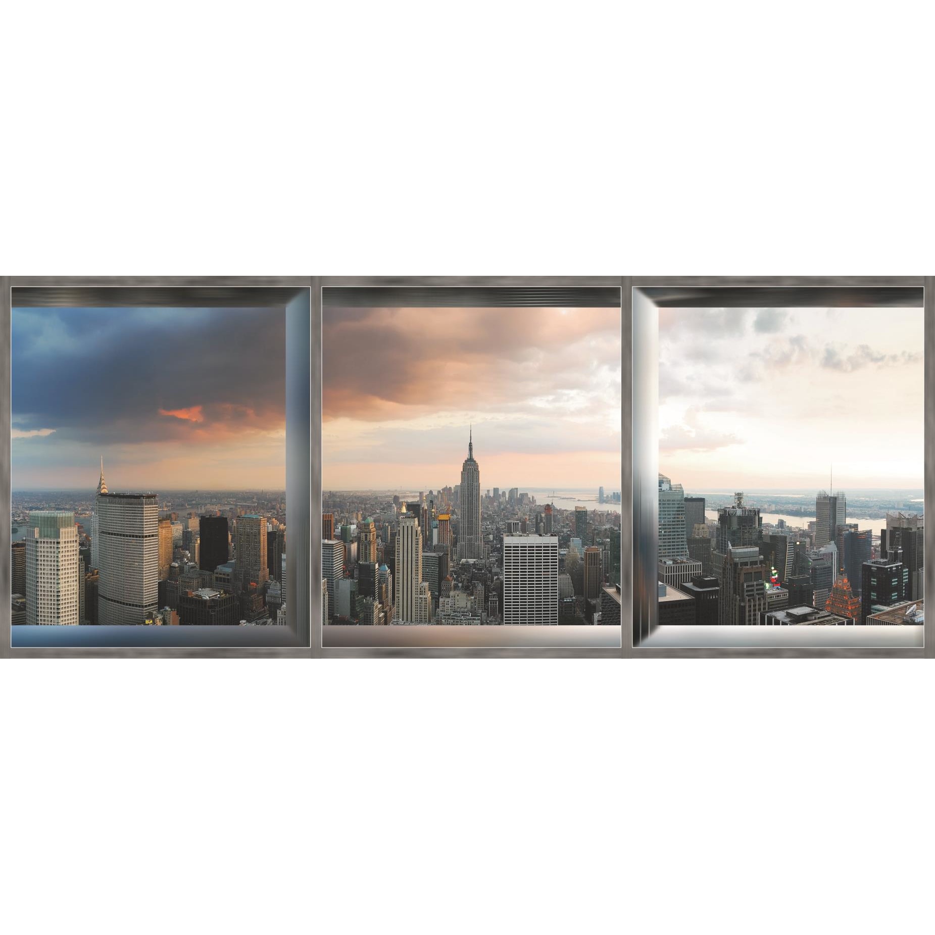 Fototapet DEGRETS 83718 Panorama New York 3XL 219x624cm Vlies