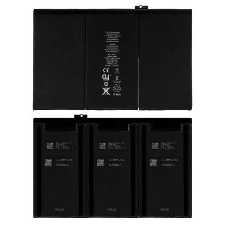Tartalék akkumulátor, Apple iPad 3 / iPad 4 készülékhez, Tömeges csomag