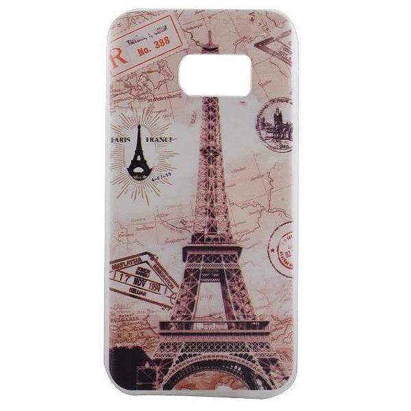 Husa Samsung Galaxy S7 G930F, Silicon, Ultraslim, Imprimeu Eiffel Tower