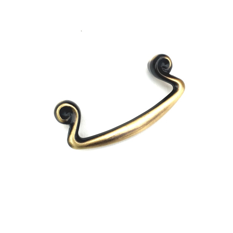 Maner vintage pentru mobilier, Alma, finisaj bronz antichizat