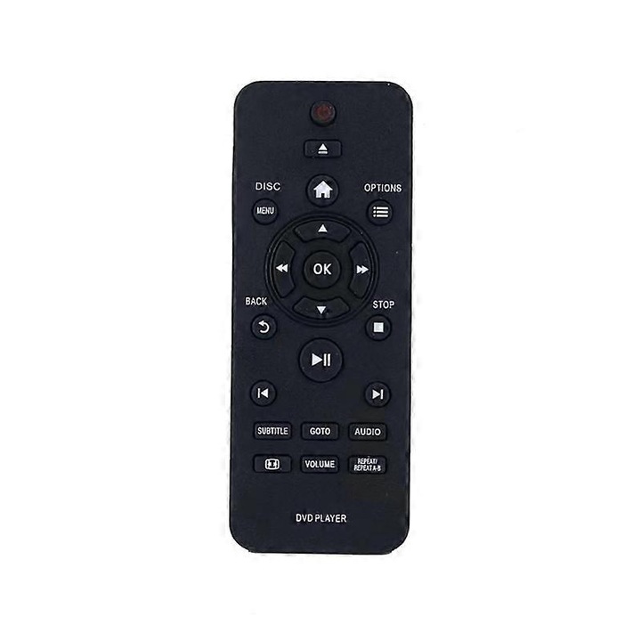 Telecomanda pentru DVD player ECJ-24891 DVP2800/12 DVP2850, inlocuitor compatibil, negru
