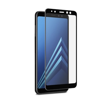 Folie din sticla Aisi full size pentru Samsung Galaxy A8 Plus 2018 - Negru Folie din sticla Aisi full size pentru Samsung Galaxy A8 Plus 2018 - Negru