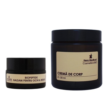 Set Duo Piele Uscata, Hera Medical Cosmetice BIO, 2 buc Set Duo Piele Uscata, Hera Medical Cosmetice BIO, 2 buc