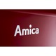 Frigider cu 2 usi Amica KGC15630R, 208l, Rosu