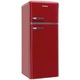 Frigider cu 2 usi Amica KGC15630R, 208l, Rosu
