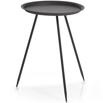Masa din metal Zeller, 40 cm, Negru Masa din metal Zeller, 40 cm, Negru