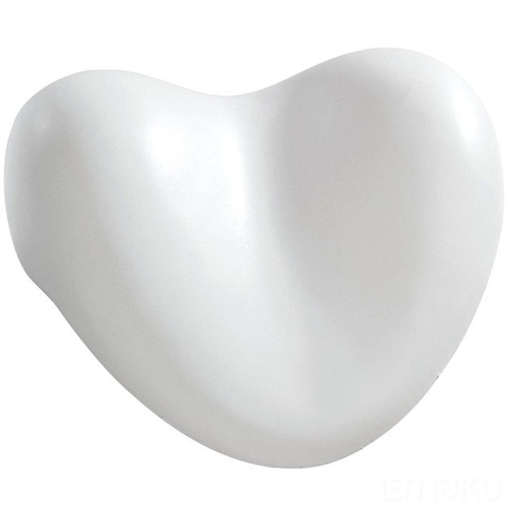 Perna relaxanta pentru cada Heart, Alb, 25x20,5x11 cm, Wenko - alb