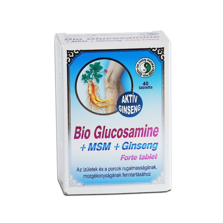 Bio Glucosamine + MSM + Ginseng Activ 40cps Dr.Chen