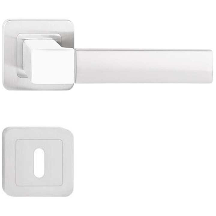 Set manere usa Trend nichel cu rozeta cheie