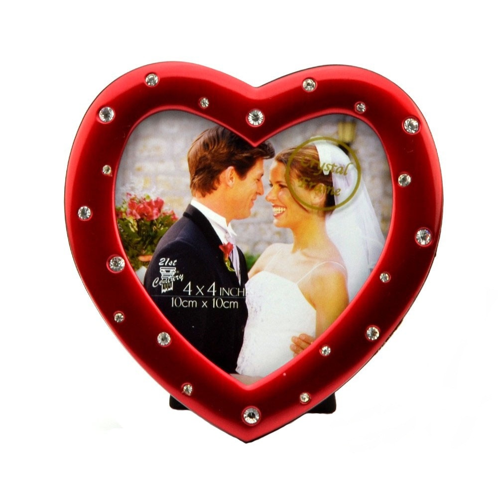 Rama foto Love Couple, ProCart, format 10x10 cm, Rosu