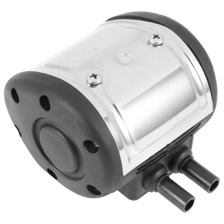 Pneumatikus pulzátor fejéshez L80 ECJ-41707, állítható 50–180 ford./perc, pulzációs arány 60/40, Interpuls kompatibilis, ezüst/fekete