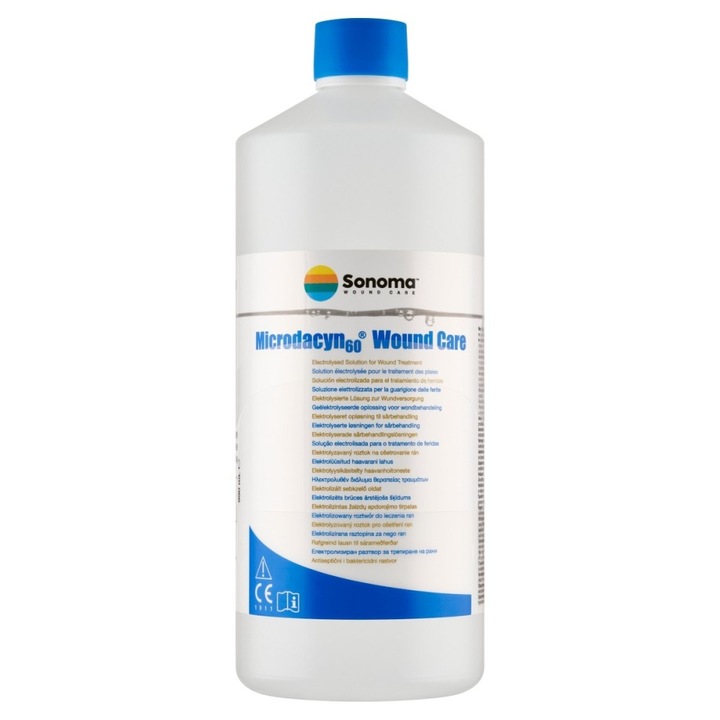 Dezinfectant pentru rani Microdacyn60 Wound Care solutie 990ml